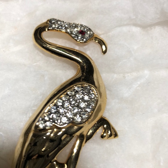 Stork or flamingo pin - Picture 2 of 4